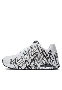 skechers - Skechers Sneakersy Spread The Love 155507/WBGY Biały. Kolor: biały. Materiał: skóra #5