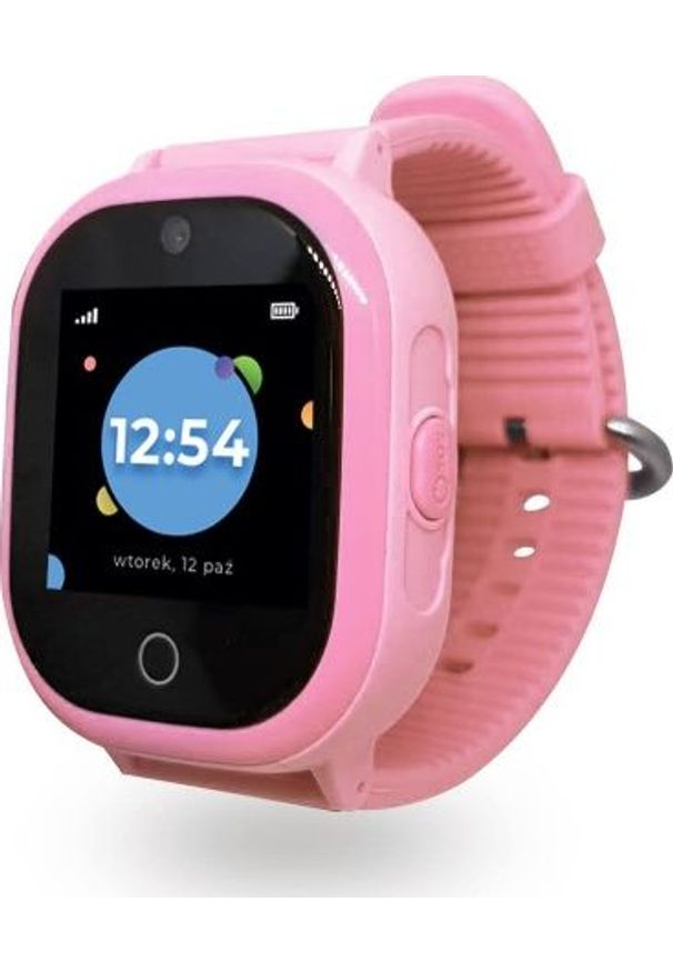 Smartwatch Bezpieczna Rodzina GJD.06 Różowy (GJD.06R). Rodzaj zegarka: smartwatch. Kolor: różowy