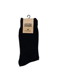 Jack & Jones - Jack&Jones Zestaw 5 par wysokich skarpet męskich 12198027 Czarny. Kolor: czarny. Materiał: wiskoza
