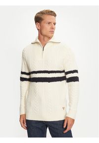 Guess Sweter M4BR12 Z3HA2 Écru Regular Fit. Materiał: syntetyk #1