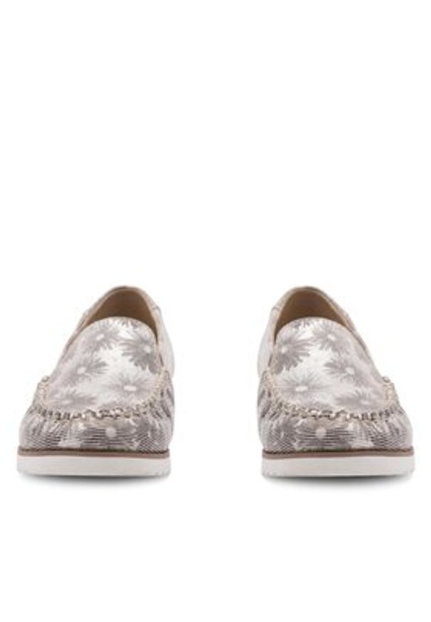 Clara Barson Mokasyny MARISA WS22176-01 Beżowy. Kolor: beżowy. Materiał: materiał