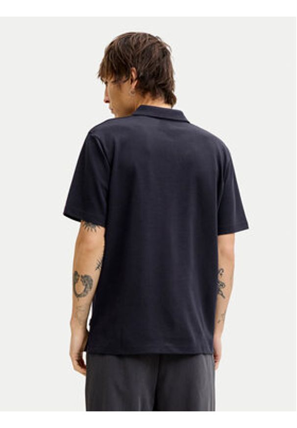 Jack & Jones Polo Blaethan 12292992 Granatowy Regular Fit. Typ kołnierza: polo. Kolor: niebieski. Materiał: syntetyk, bawełna