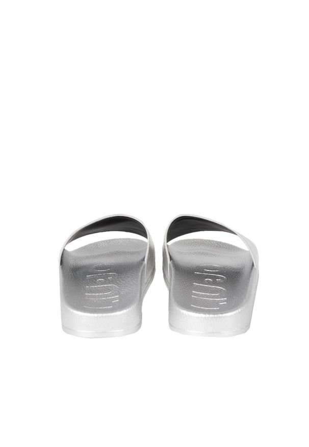 Liu Jo Klapki "Kos 1" | BA3147 EX029 | Kobieta | Srebrny. Okazja: na co dzień. Kolor: srebrny. Materiał: materiał. Styl: casual, elegancki