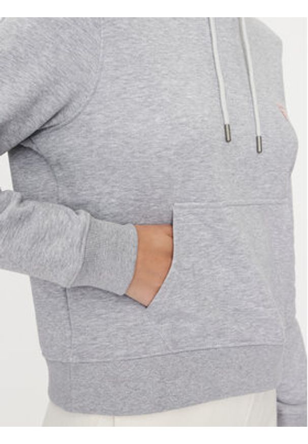 Guess Jeans Bluza W4YQ04 KC811 Szary Regular Fit. Kolor: szary. Materiał: bawełna