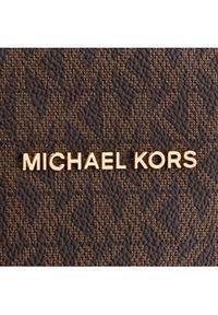 MICHAEL Michael Kors Torebka Voyager 30T8GV6T4B Brązowy. Kolor: brązowy. Materiał: skórzane #5