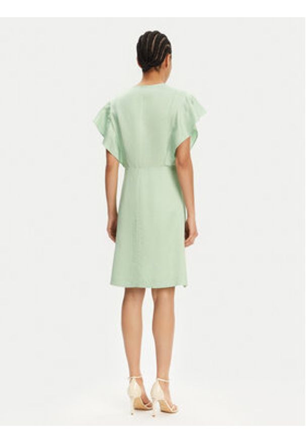 BOSS Sukienka letnia Deliniara 50537402 Zielony Regular Fit. Kolor: zielony. Materiał: wiskoza. Sezon: lato