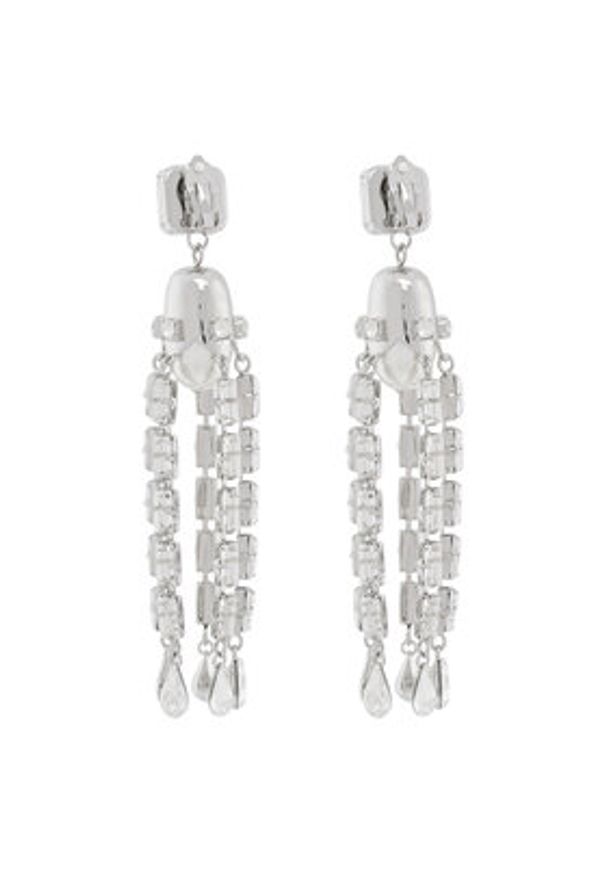 Weekend Max Mara Klipsy Callas 2525756095650 Srebrny. Materiał: metalowe. Kolor: srebrny