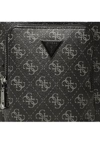 Guess Saszetka Vezzola Smart HMEVZL P3163 Czarny. Kolor: czarny. Materiał: skóra