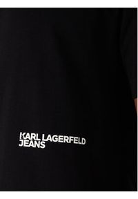 Karl Lagerfeld Jeans T-Shirt B1M17069 Czarny Regular Fit. Kolor: czarny. Materiał: bawełna #3