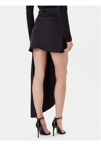 Eleh Spódnica mini ESS250182 Czarny Regular Fit. Kolor: czarny. Materiał: syntetyk #5