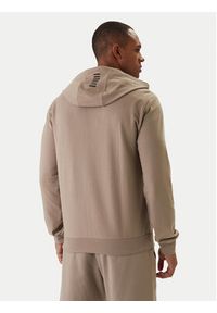 EA7 Emporio Armani Bluza 8NPM33 PJVRZ Beżowy Regular Fit. Kolor: beżowy. Materiał: bawełna #3