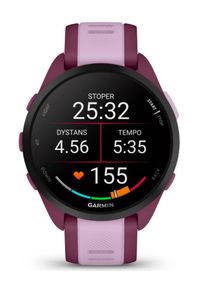 GARMIN - Garmin Forerunner 165 Music Liliowy. Kolor: liliowy