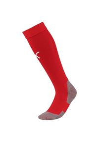 Puma - Skarpety Piłkarskie Unisex Dla Dorosłych Liga Core. Kolor: czerwony. Sport: piłka nożna