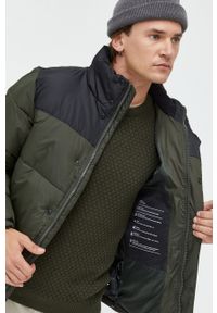 !SOLID - Solid kurtka męska kolor zielony zimowa. Okazja: na co dzień. Kolor: zielony. Materiał: materiał. Sezon: zima. Styl: casual #3