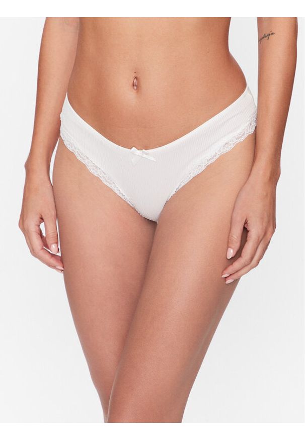 Hunkemöller Figi brazylijskie Lola 192194 Biały. Kolor: biały