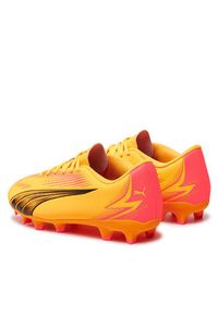 Puma Buty do piłki nożnej Ultra Play Fg/Ag Jrc 107775-03 Żółty. Kolor: żółty