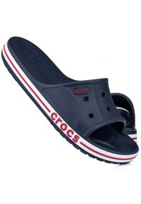 Klapki sportowe na basen Crocs CROCBAND. Kolor: czerwony, niebieski, biały, wielokolorowy. Styl: sportowy