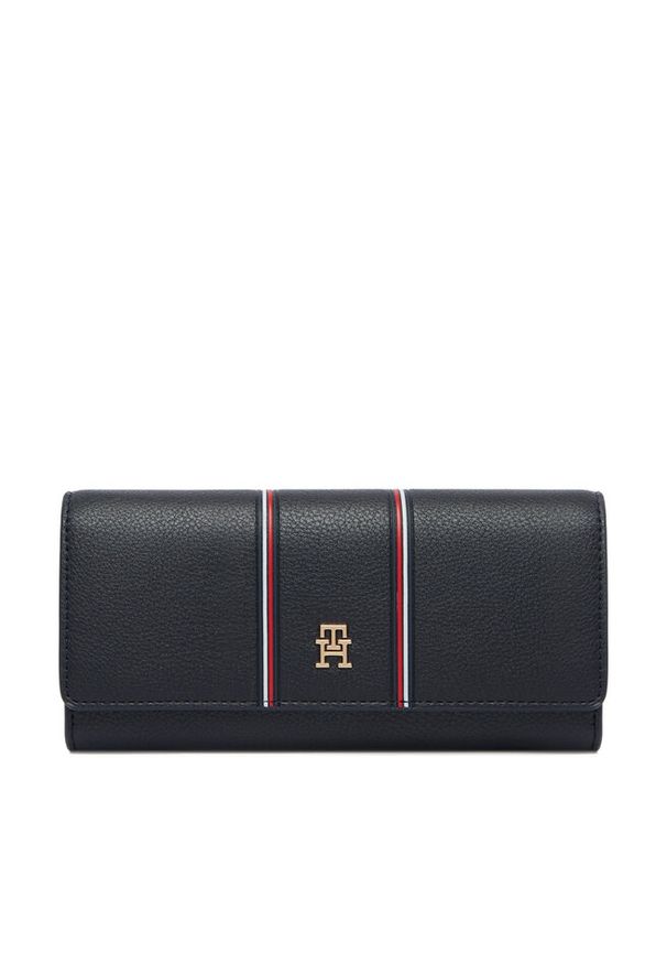 TOMMY HILFIGER - Portfel Tommy Hilfiger. Kolor: niebieski