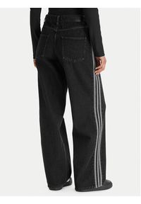 Adidas - adidas Jeansy Firebird KD2909 Czarny Regular Fit. Kolor: czarny #3