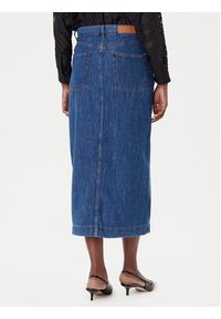 French Connection Spódnica jeansowa 73DZA Niebieski Regular Fit. Kolor: niebieski. Materiał: bawełna #3