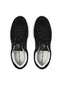 Calvin Klein Jeans Sneakersy Bold Platf Laceup Low Mg Suede YW0YW01575 Czarny. Kolor: czarny. Materiał: zamsz, skóra #3