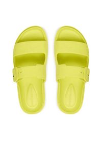 TOMMY HILFIGER - Tommy Hilfiger Klapki FW0FW08953 Żółty. Kolor: żółty. Materiał: syntetyk #4