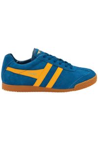 Trenerzy z zamszu Gola Harrier. Kolor: niebieski. Materiał: zamsz #1
