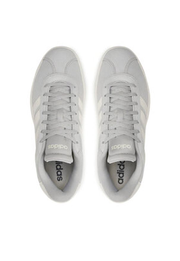 Adidas - adidas Sneakersy VL Court Bold IF9784 Szary. Kolor: szary. Materiał: nubuk, skóra