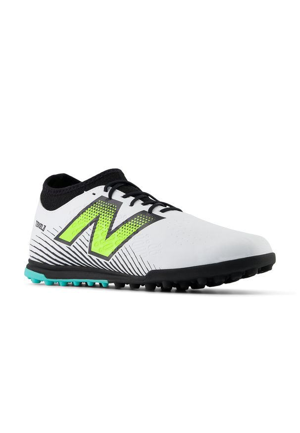 Turfy męskie New Balance TEKELA MAGIQUE TF V4+ ST3TH45 – białe. Okazja: na co dzień. Kolor: biały. Materiał: guma, materiał, syntetyk. Szerokość cholewki: normalna. Sezon: zima. Sport: fitness