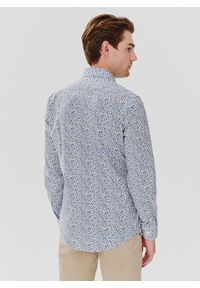 Pako Lorente - PAKO LORENTE – Koszula męska w kwiatki długi rękaw. Okazja: na co dzień. Materiał: elastan, bawełna. Długość rękawa: długi rękaw. Długość: długie. Wzór: kwiaty. Styl: casual #6