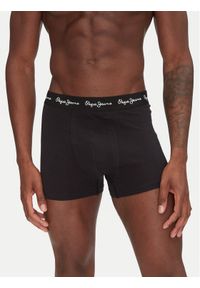 Pepe Jeans Komplet 3 par bokserek PMU10989 Czarny. Kolor: czarny. Materiał: bawełna
