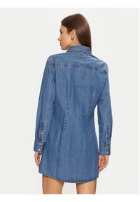 Tommy Jeans Sukienka jeansowa Western DW0DW19853 Niebieski Regular Fit. Kolor: niebieski. Materiał: lyocell, bawełna #4