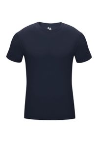 BADGER SPORT - Koszulka z krótkim rękawem Podkoszulek męski Pro Compression. Kolor: niebieski. Długość rękawa: krótki rękaw. Długość: krótkie. Sport: taniec, joga i pilates