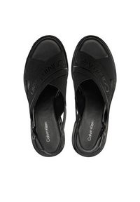 Calvin Klein Espadryle Wedge Sandal 50 He HW0HW01965 Czarny. Kolor: czarny