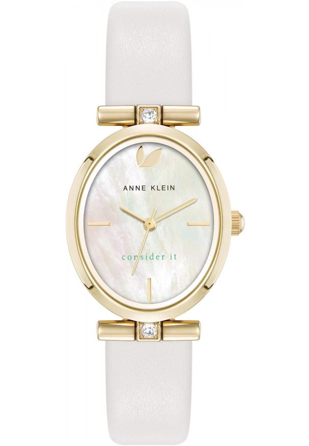 Zegarek damski Anne Klein AK-5154MPIV biały. Kolor: biały