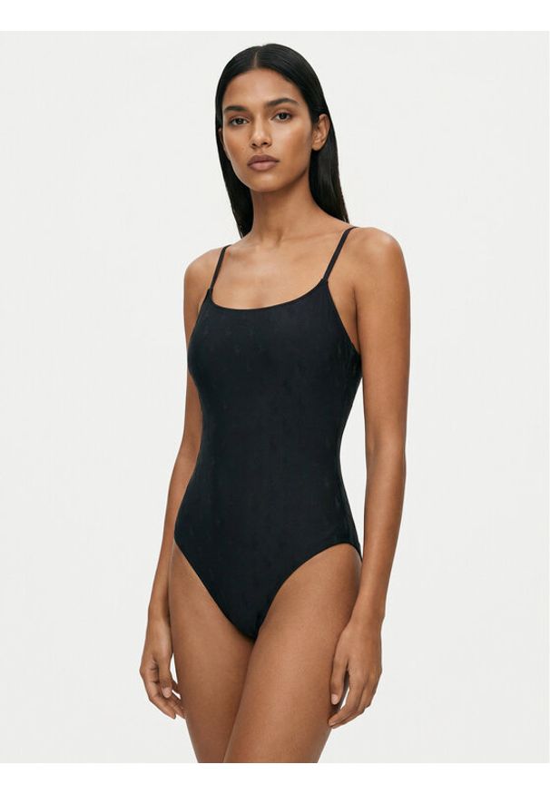 Polo Ralph Lauren Strój kąpielowy 21685304 Czarny. Kolor: czarny. Materiał: syntetyk