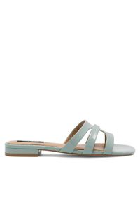 Klapki Nine West. Kolor: niebieski