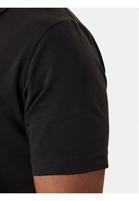 Karl Lagerfeld - KARL LAGERFELD Polo 745025 561235 Czarny Regular Fit. Typ kołnierza: polo. Kolor: czarny. Materiał: bawełna #4