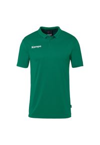 KEMPA - Koszulka polo dla dzieci Kempa Poly. Typ kołnierza: polo. Kolor: czarny, biały, zielony, wielokolorowy. Sport: piłka nożna
