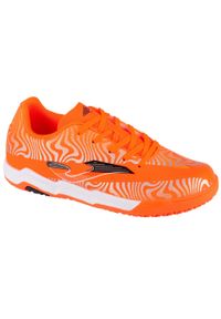 Buty treningowe dla dzieci Joma Evolution 2408 In. Zapięcie: sznurówki. Kolor: pomarańczowy. Materiał: materiał. Szerokość cholewki: normalna. Sport: piłka nożna