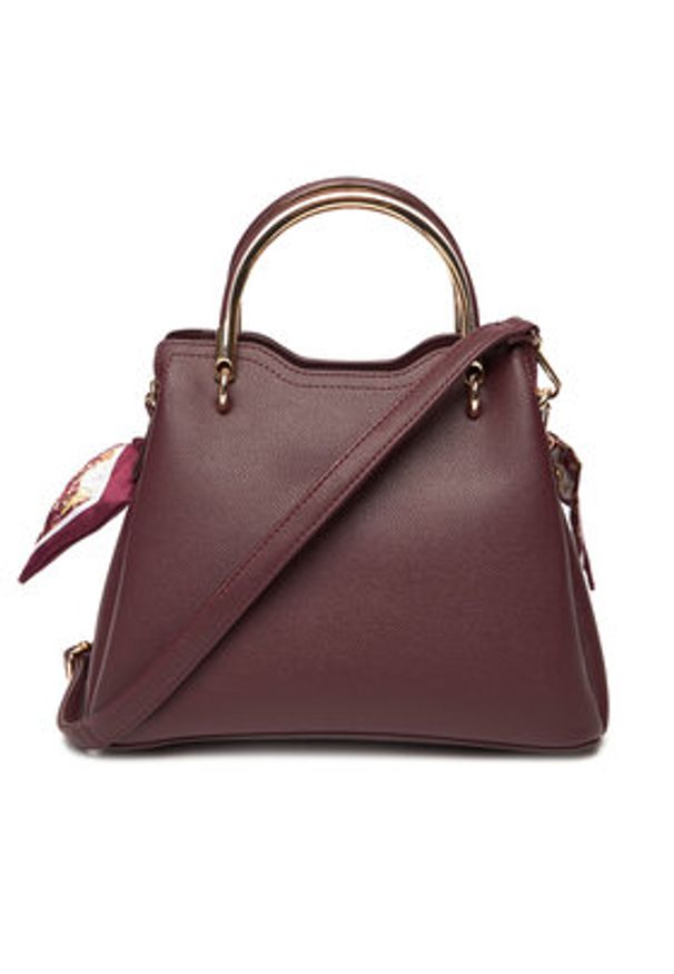 Aldo Torebka Arrayan 14143676 Bordowy. Kolor: czerwony. Materiał: skórzane