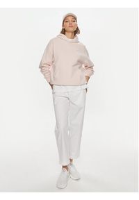 New Balance Bluza WT41537 Różowy Relaxed Fit. Kolor: różowy. Materiał: bawełna