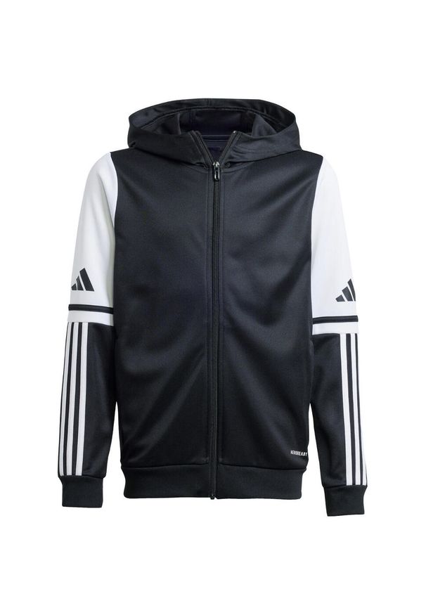 Adidas - Bluza dla dzieci adidas Squadra 25 Hoody. Kolor: czarny, biały, wielokolorowy. Sport: fitness
