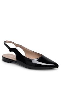 Sergio Bardi Baleriny WFA1572-21Z-SB Czarny. Kolor: czarny. Materiał: lakier, skóra #6