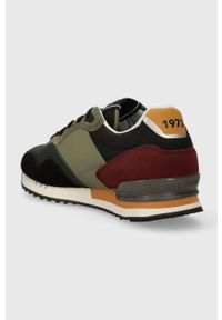 Pepe Jeans sneakersy LONDON FOREST M kolor zielony PMS30992. Nosek buta: okrągły. Kolor: zielony. Materiał: guma #2