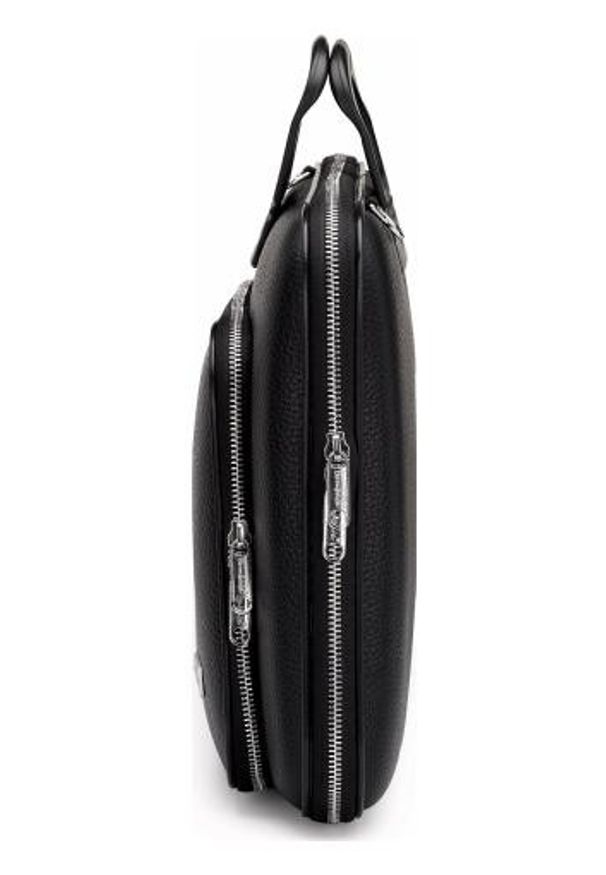 Torba Bombata Plus Classic 15''-16'' black. Styl: elegancki, klasyczny