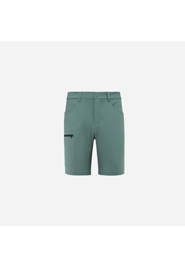 Spodenki trekkingowe męskie Millet Ubic Stretch Short M regular fit. Kolor: zielony. Sport: turystyka piesza