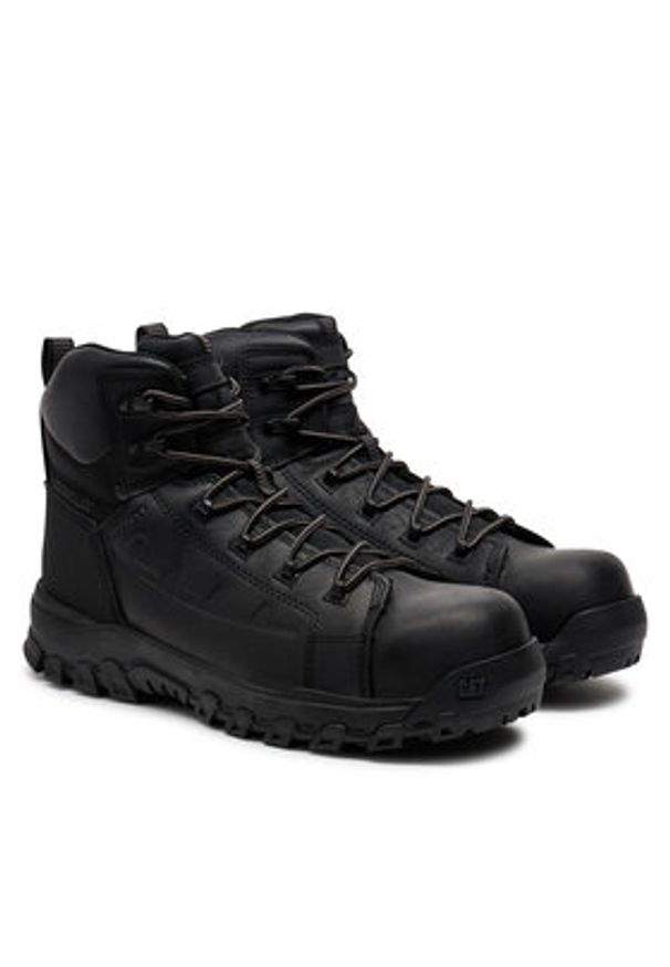 CAT Footwear Trapery Threshold Rebound Wp Nm Ct S7L Hro Fo Sr P726046 Czarny. Kolor: czarny. Materiał: skóra
