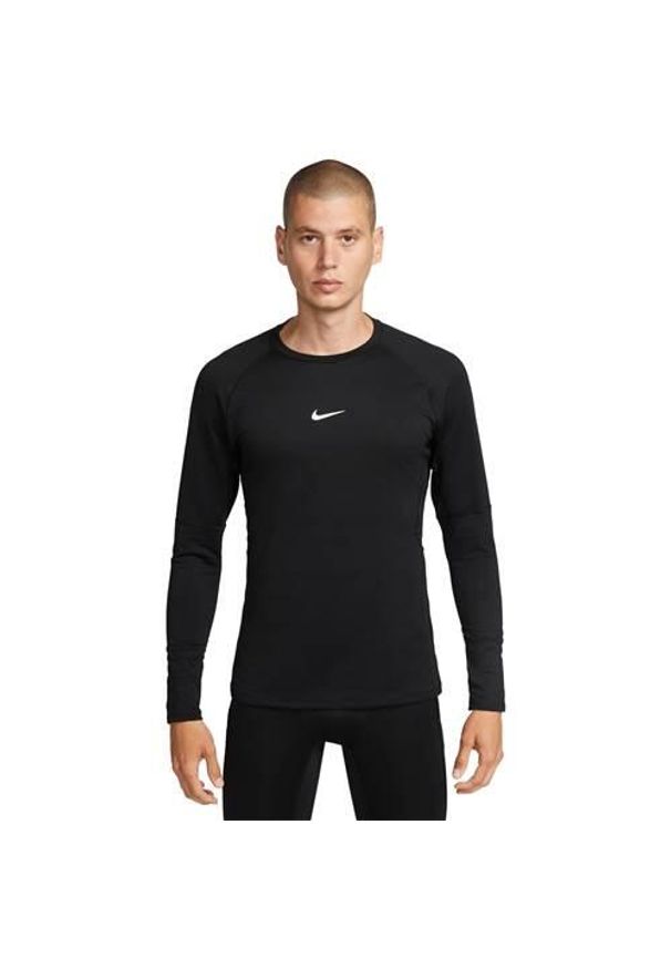 Koszulka treningowa męska Nike Pro Warm. Kolor: wielokolorowy. Długość rękawa: długi rękaw. Długość: długie