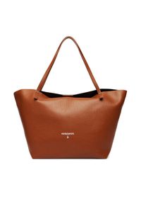 Patrizia Pepe Torebka 2B0130/L148-B111 Brązowy. Kolor: brązowy. Materiał: skórzane #1